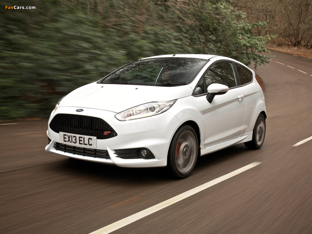 Ford Fiesta ST 3-door UK-spec 2013 photos (1024 x 768)