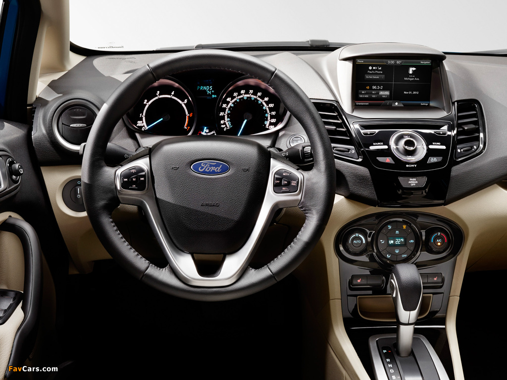 Ford Fiesta Hatchback US-spec 2013 photos (1024 x 768)