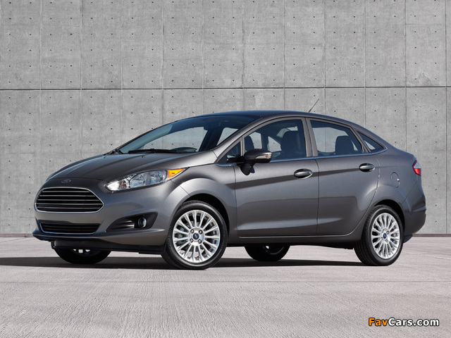 Ford Fiesta Sedan US-spec 2013 pictures (640 x 480)