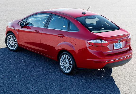 Ford Fiesta Sedan US-spec 2013 wallpapers