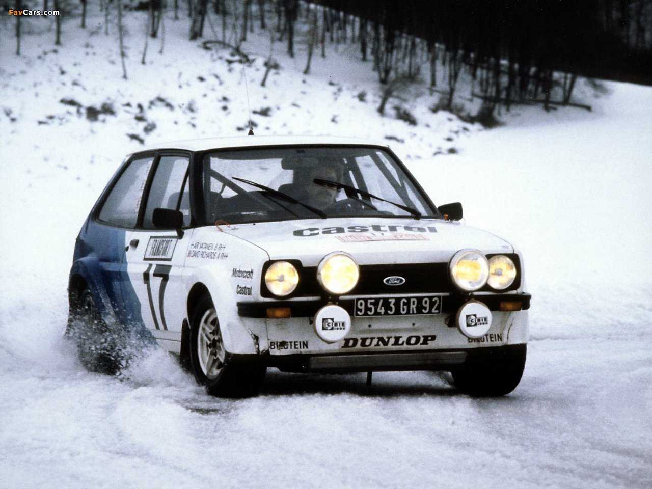 Ford Fiesta XR2 Rally pictures (1280 x 960)