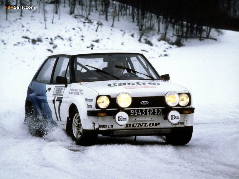 Ford Fiesta XR2 Rally pictures (800 x 600)