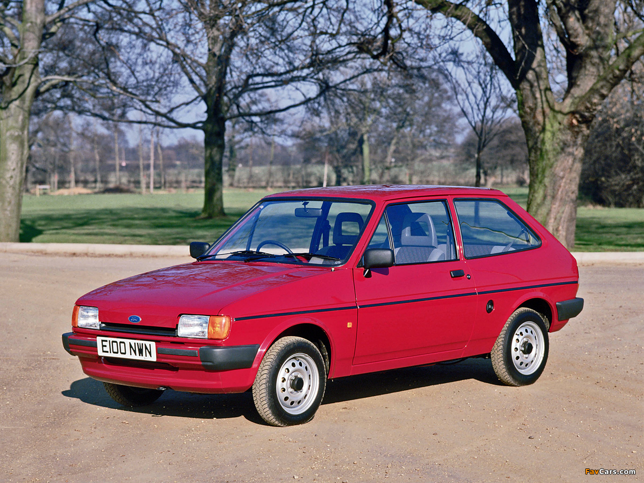 Images of Ford Fiesta UK-spec 1983–89 (1280 x 960)