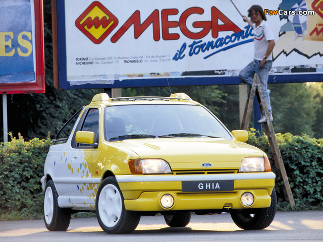 Images of Ford Fiesta Bebop Concept 1989 (640 x 480)