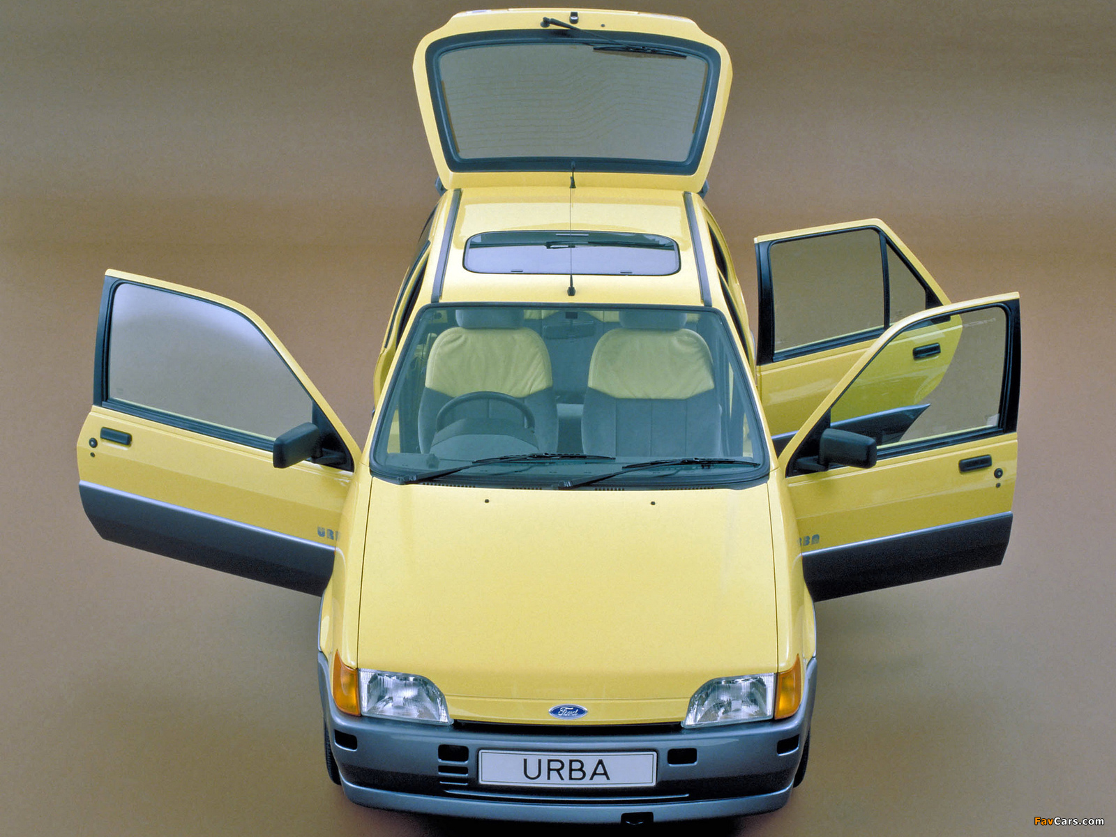 Images of Ford Fiesta Urba Concept 1989 (1600 x 1200)