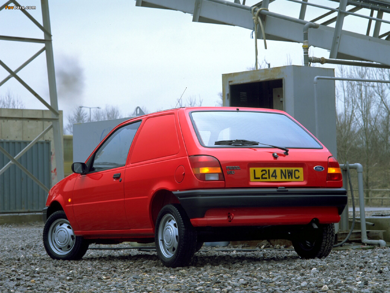 Images of Ford Fiesta Van UK-spec 1991–95 (1280 x 960)