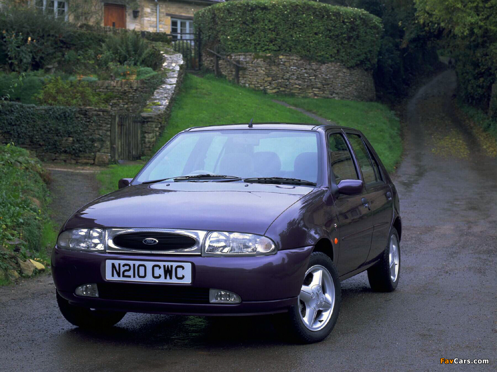 Images of Ford Fiesta 5-door UK-spec 1995–99 (1024 x 768)