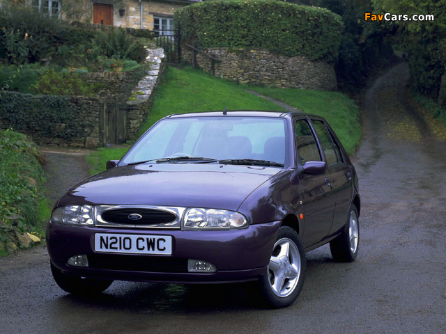 Images of Ford Fiesta 5-door UK-spec 1995–99 (640 x 480)