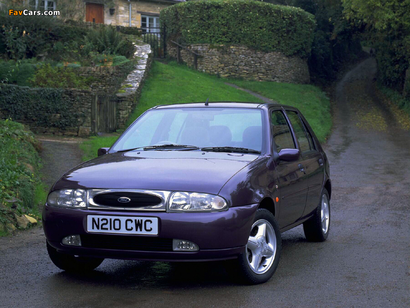 Images of Ford Fiesta 5-door UK-spec 1995–99 (800 x 600)