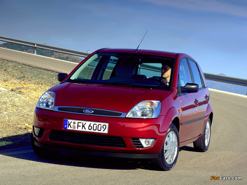 Images of Ford Fiesta 5-door 2002–05 (800 x 600)