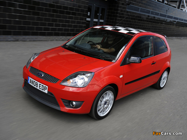 Images of Ford Fiesta Zetec S Red 2008 (640 x 480)