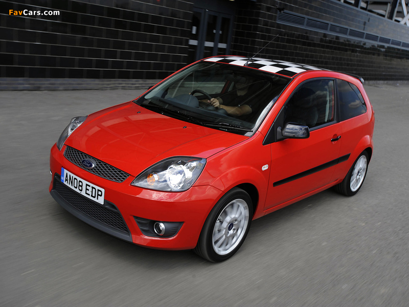 Images of Ford Fiesta Zetec S Red 2008 (800 x 600)