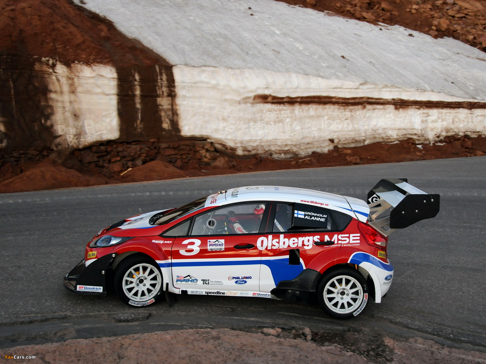 Images of Ford Fiesta Rallycross Pikes Peak 2009 (1600 x 1200)