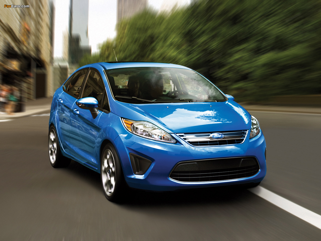 Images of Ford Fiesta Sedan US-spec 2010 (1280 x 960)