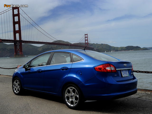 Images of Ford Fiesta Sedan US-spec 2010 (640 x 480)