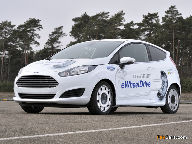 Images of Ford Fiesta eWheelDrive Prototype 2013 (640 x 480)