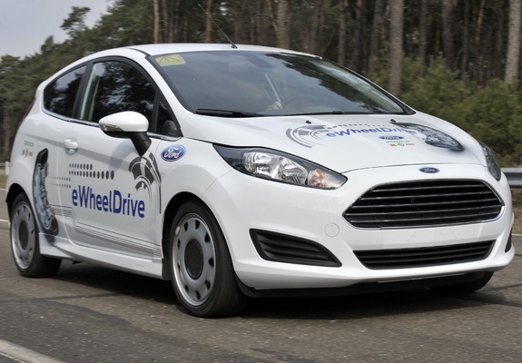 Images of Ford Fiesta eWheelDrive Prototype 2013