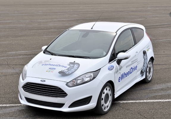 Images of Ford Fiesta eWheelDrive Prototype 2013