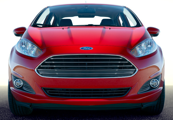 Images of Ford Fiesta Sedan US-spec 2013
