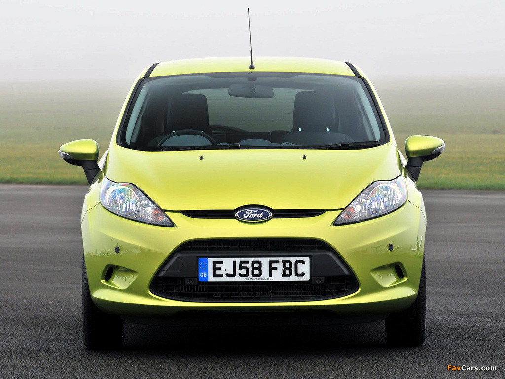 Photos of Ford Fiesta 3-door ECOnetic UK-spec 2011 (1024 x 768)