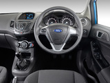 Photos of Ford Fiesta 5-door ZA-spec 2013