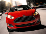 Photos of Ford Fiesta Sedan US-spec 2013