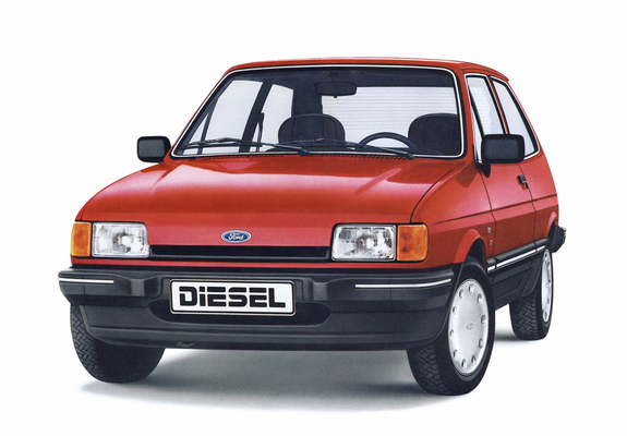 Pictures of Ford Fiesta Ghia Diesel 1983–89