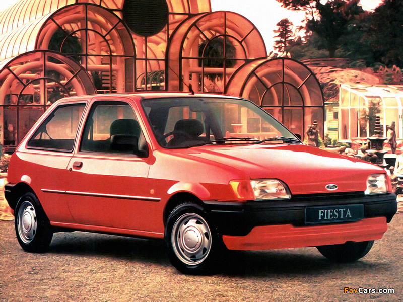 Pictures of Ford Fiesta 3-door UK-spec 1989–97 (800 x 600)