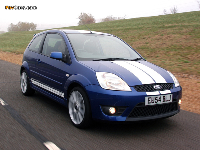 Pictures of Ford Fiesta ST UK-spec 2004–05 (640 x 480)