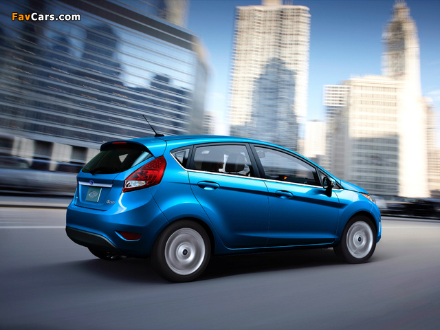 Pictures of Ford Fiesta Hatchback US-spec 2010–13 (640 x 480)
