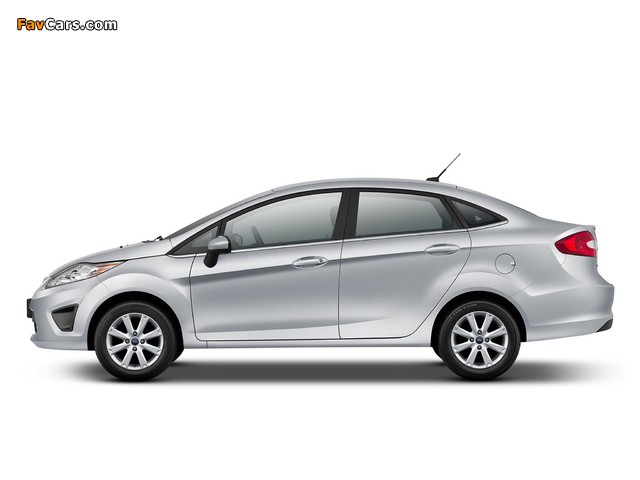 Pictures of Ford Fiesta Sedan US-spec 2010 (640 x 480)