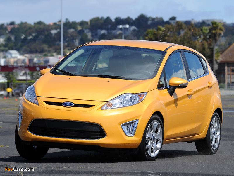 Pictures of Ford Fiesta Hatchback US-spec 2010–13 (800 x 600)