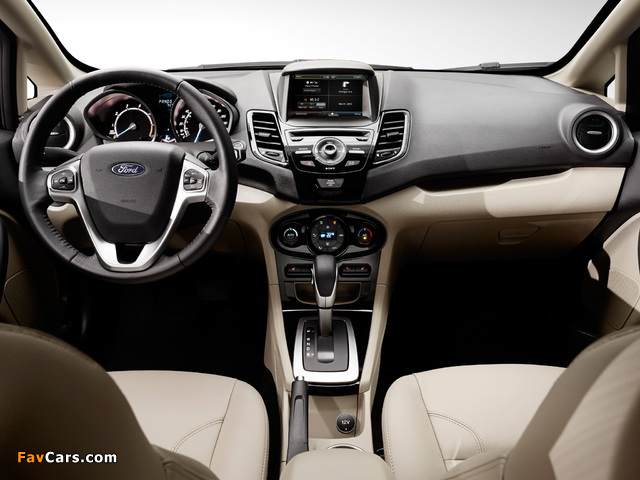 Pictures of Ford Fiesta Hatchback US-spec 2013 (640 x 480)