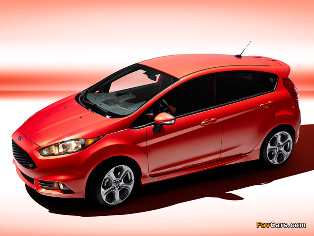 Pictures of Ford Fiesta ST US-spec 2013 (640 x 480)