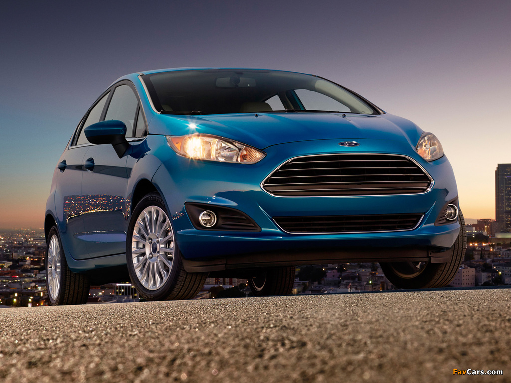 Pictures of Ford Fiesta Hatchback US-spec 2013 (1024 x 768)