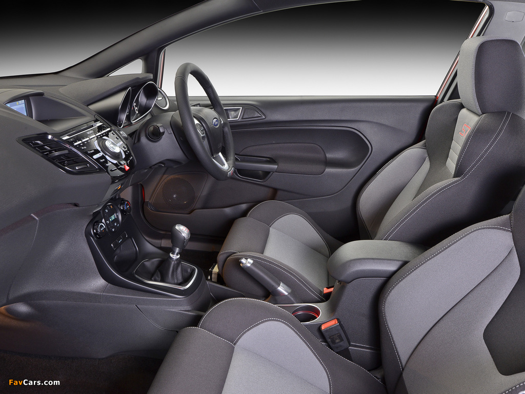 Pictures of Ford Fiesta ST 3-door ZA-spec 2013 (1024 x 768)