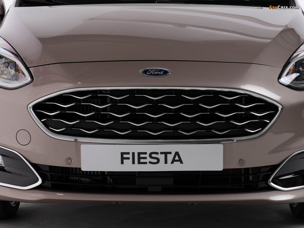 Pictures of Ford Vignale Fiesta 5-door 2017 (1024 x 768)