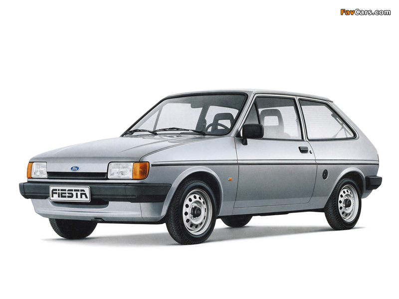 Ford Fiesta 1983–89 wallpapers (800 x 600)