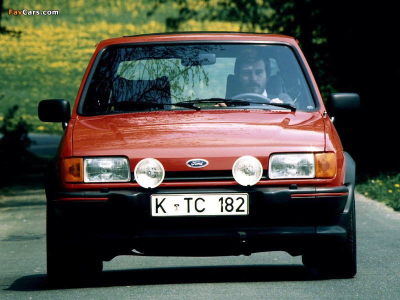 Ford Fiesta XR2 1984–89 wallpapers (800 x 600)