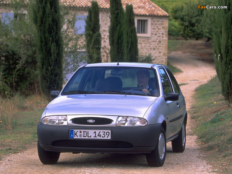 Ford Fiesta 3-door 1995–99 wallpapers (800 x 600)