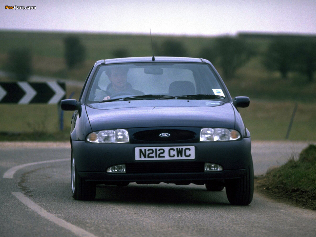 Ford Fiesta 5-door UK-spec 1995–99 wallpapers (1024 x 768)