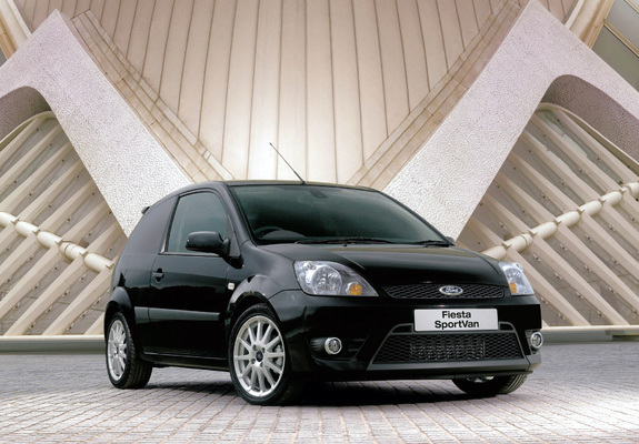 Ford Fiesta SportVan 2005–08 wallpapers