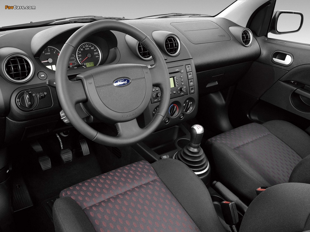 Ford Fiesta SportVan 2005–08 wallpapers (1024 x 768)