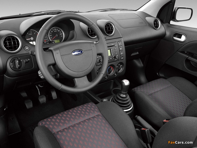 Ford Fiesta SportVan 2005–08 wallpapers (800 x 600)