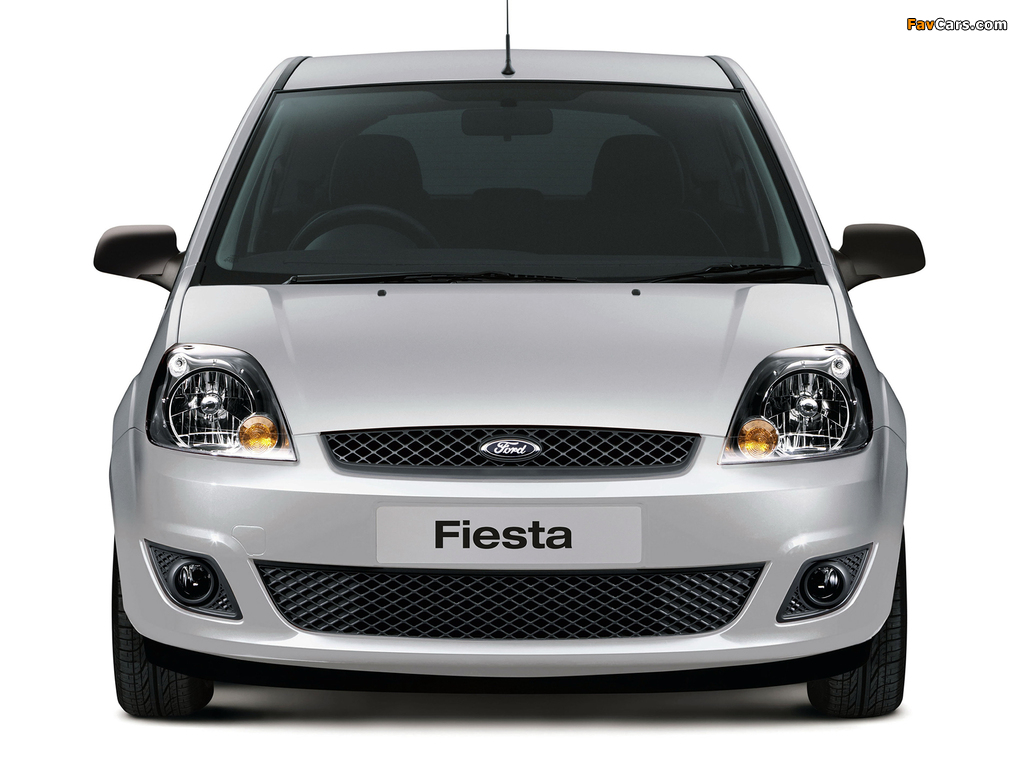 Ford Fiesta 3-door 2005–08 wallpapers (1024 x 768)