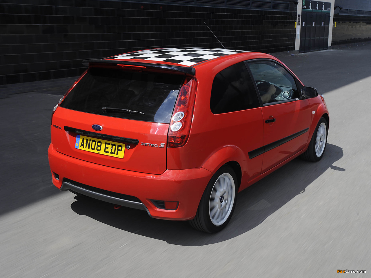 Ford Fiesta Zetec S Red 2008 wallpapers (1280 x 960)