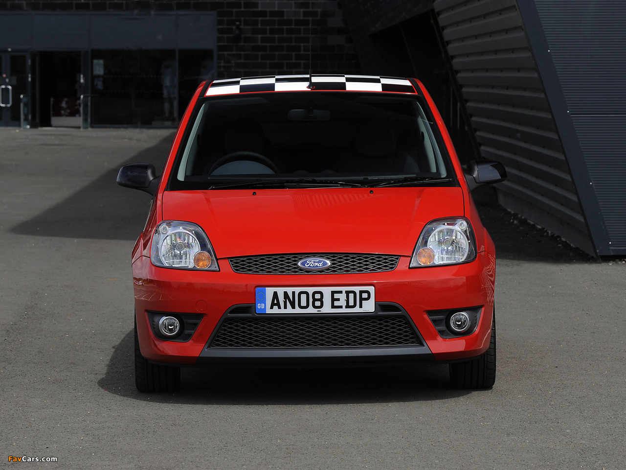 Ford Fiesta Zetec S Red 2008 wallpapers (1280 x 960)