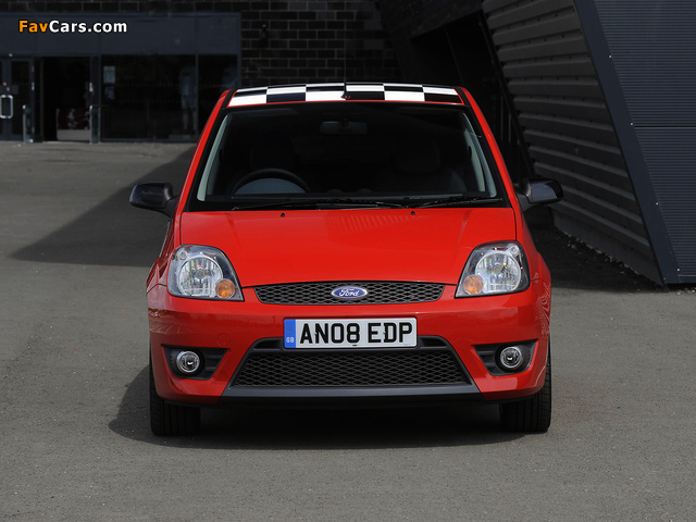 Ford Fiesta Zetec S Red 2008 wallpapers (640 x 480)