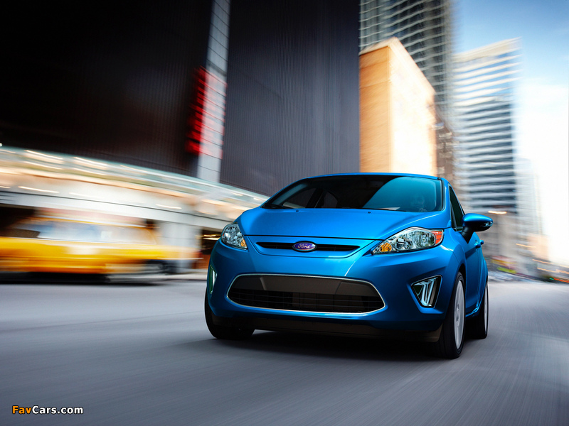 Ford Fiesta Hatchback US-spec 2010–13 wallpapers (800 x 600)