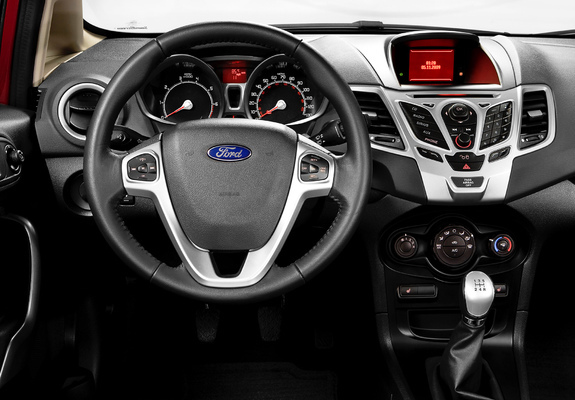 Ford Fiesta Hatchback US-spec 2010–13 wallpapers